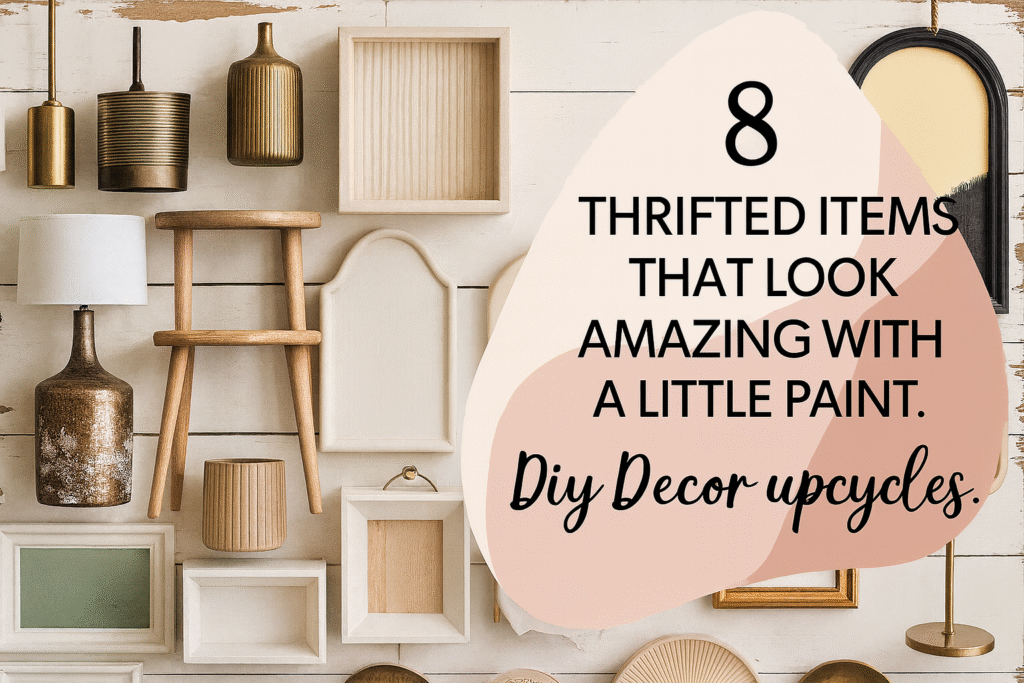 8 Thrifted Items That Look Amazing With A Little Paint